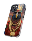 Royal Parrot Tough Phone Case – Regal Protection for Your Pocket Kingdom