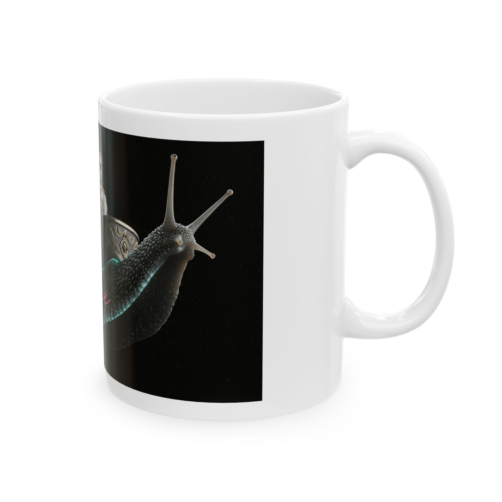 Wine Dine and Ride the Slime Ceramic Mug – Funny Coffee Cup for Quirky Gift-Givers & Chaos Sippers
