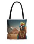 King Parrot Tote Bag – Loud, Regal, and Ready for Anything