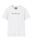 "Dodgy & Gambler" Funny Unisex T-Shirt – Casual Wear, Graphic Tee for Risk Takers, Gift for Gamblers & Mischief-Makers