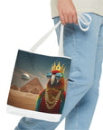 King Parrot Tote Bag – Loud, Regal, and Ready for Anything