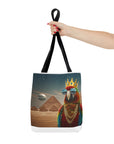 King Parrot Tote Bag – Loud, Regal, and Ready for Anything