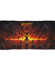 Gothic Beach Towel – Perfect for Metal Fans, Unique Pool Accessory, Festival Essential, Summer Vibes, Music Event Gear