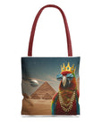 King Parrot Tote Bag – Loud, Regal, and Ready for Anything