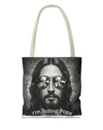 “I’m Telling Pops” Graphic Tote Bag – Bold, Functional, and a Little Bit Judgy
