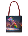 King Parrot Tote Bag – Loud, Regal, and Ready for Anything
