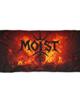 Gothic Beach Towel | Fiery Moist Design, Pool Party Essential, Unique Gift, Summer Fun, Beach Vibes
