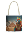 King Parrot Tote Bag – Loud, Regal, and Ready for Anything