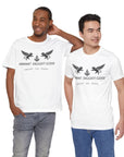 Stylish Unisex Short Sleeve Tee with Unique Graphic Design, Casual Wear, Gift Idea for Friends, Summer Fashion, Everyday Comfort