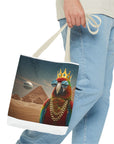 King Parrot Tote Bag – Loud, Regal, and Ready for Anything