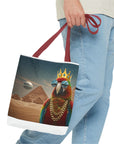 King Parrot Tote Bag – Loud, Regal, and Ready for Anything