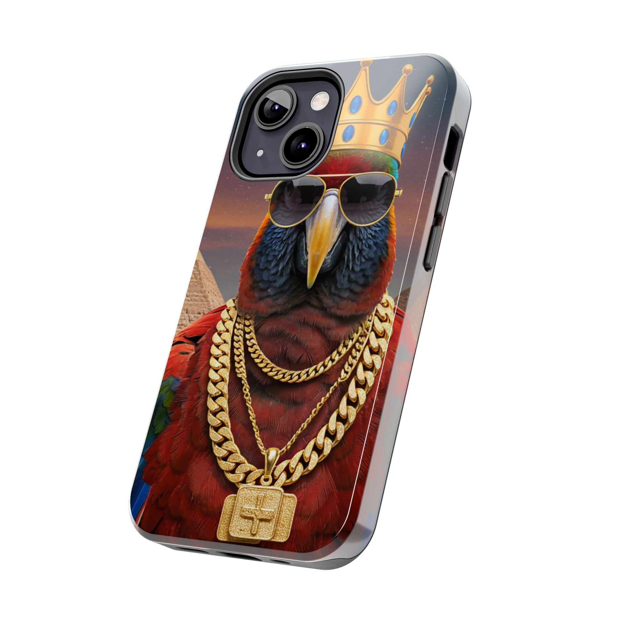 Royal Parrot Tough Phone Case – Regal Protection for Your Pocket Kingdom
