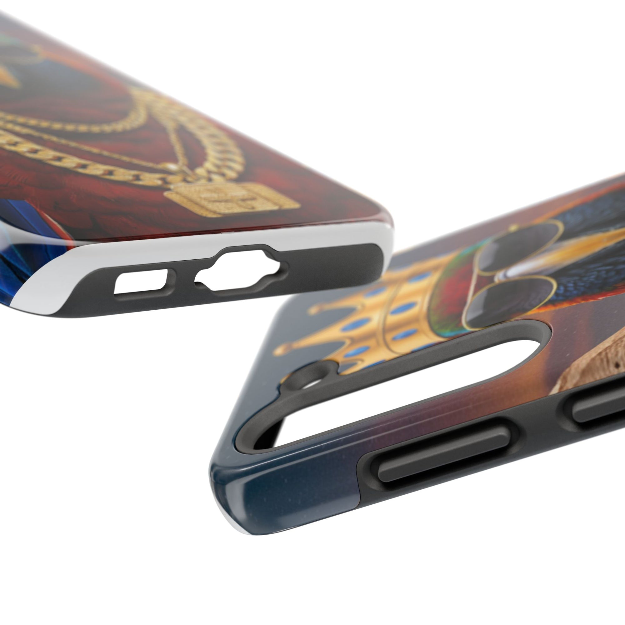 Royal Parrot Tough Phone Case – Regal Protection for Your Pocket Kingdom