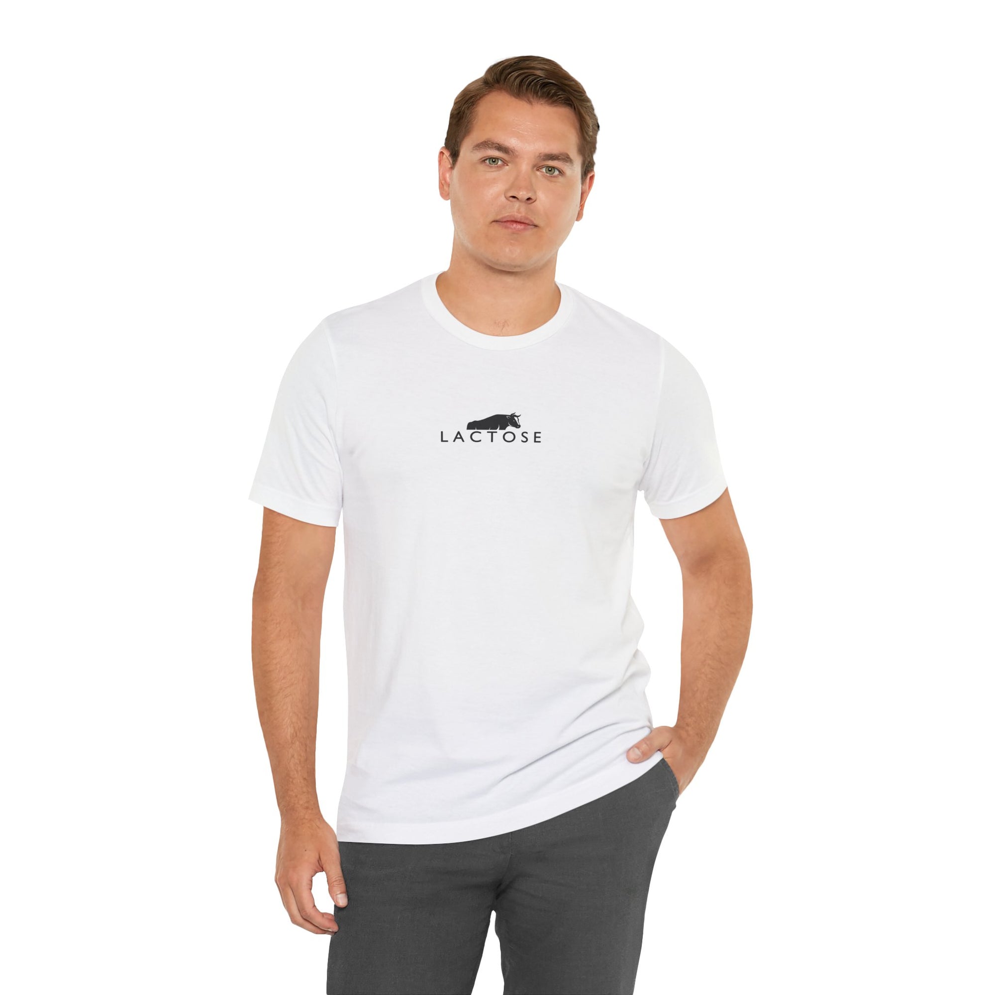 Lactose Intolerant Tee – Funny Unisex T-Shirt, Humorous Gift for Foodies, Casual Jersey Graphic Top