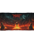 Moist Beach Towel, Unique Outdoor Towel, Heavy Metal Towel, Music Festival Gear, Ocean Lover Gift